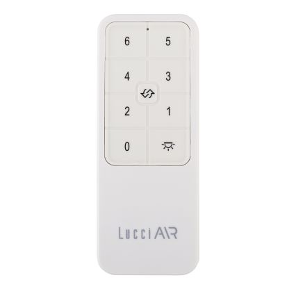 Lucci air 21616149 - Loftventilator MONZA IP55 sort + fjernbetjening