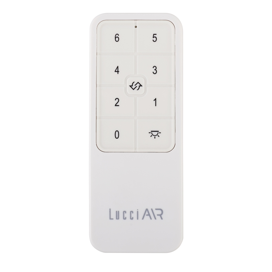 Lucci air 21616149 - Loftventilator MONZA IP55 sort + fjernbetjening