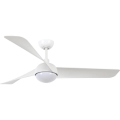 Lucci Air 21617049 - LED dæmpbar loftventilator OSPREY 1xGX53/12W/230V Ø 132 cm hvid + fjernbetjening