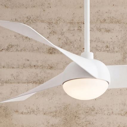 Lucci Air 21617049 - LED dæmpbar loftventilator OSPREY 1xGX53/12W/230V Ø 132 cm hvid + fjernbetjening