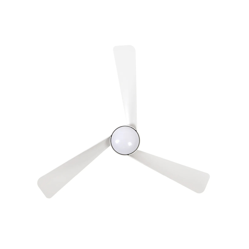 Lucci Air 21617049 - LED dæmpbar loftventilator OSPREY 1xGX53/12W/230V Ø 132 cm hvid + fjernbetjening