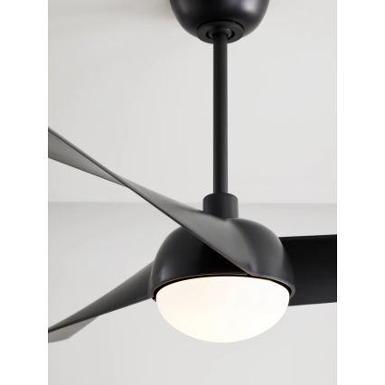 Lucci Air 21617149 - LED dæmpbar loftventilator OSPREY 1xGX53/12W/230V Ø 132 cm sort + fjernbetjening