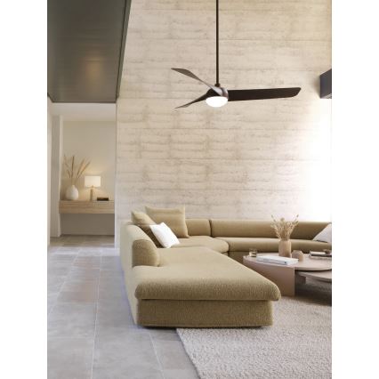 Lucci Air 21617249 - LED-dæmpbar loftventilator OSPREY 1xGX53/12W/230V Ø 132 cm bronzefarvet + fjernbetjening