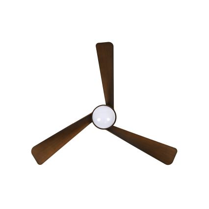 Lucci Air 21617249 - LED-dæmpbar loftventilator OSPREY 1xGX53/12W/230V Ø 132 cm bronzefarvet + fjernbetjening