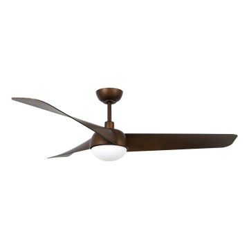 Lucci Air 21617249 - LED-dæmpbar loftventilator OSPREY 1xGX53/12W/230V Ø 132 cm bronzefarvet + fjernbetjening