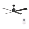 Lucci air 510523 - Loftventilator AIRFUSION CLIMATE sort + fjernbetjening