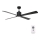 Lucci air 510523 - Loftventilator AIRFUSION CLIMATE sort + fjernbetjening