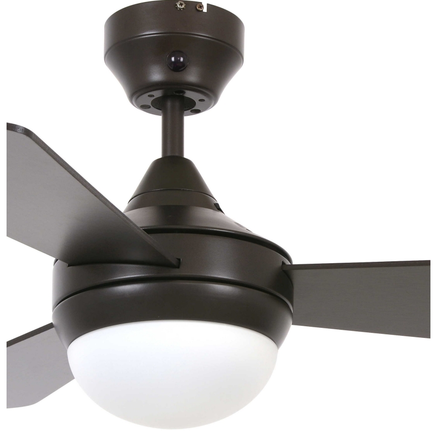 Lucci Air 512311 - Loftventilator AIRLIE HUGGER 2xE27/15W/230V træ/brun + fjernbetjening