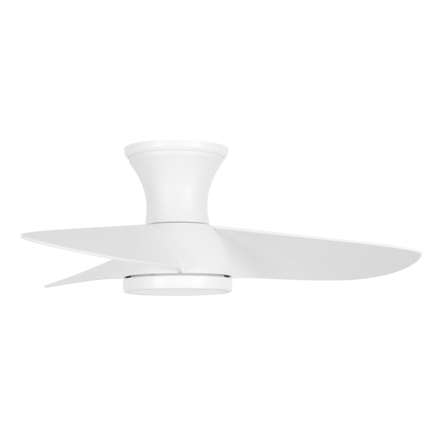 Lucci Air 51307149 - LED-dæmpbar loftventilator SYROS II LED/18W/230V 3000/4000/6000K Ø 76 cm hvid + fjernbetjening