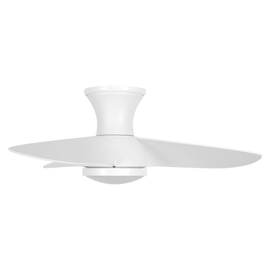 Lucci Air 51307149 - LED-dæmpbar loftventilator SYROS II LED/18W/230V 3000/4000/6000K Ø 76 cm hvid + fjernbetjening