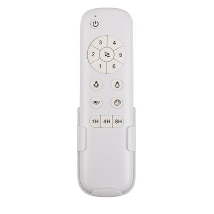 Lucci air 513072 - LED loftventilator dæmpbar BRONX LED/18W/230V 3000/4000/6000K sort/skinnende krom + fjernbetjening