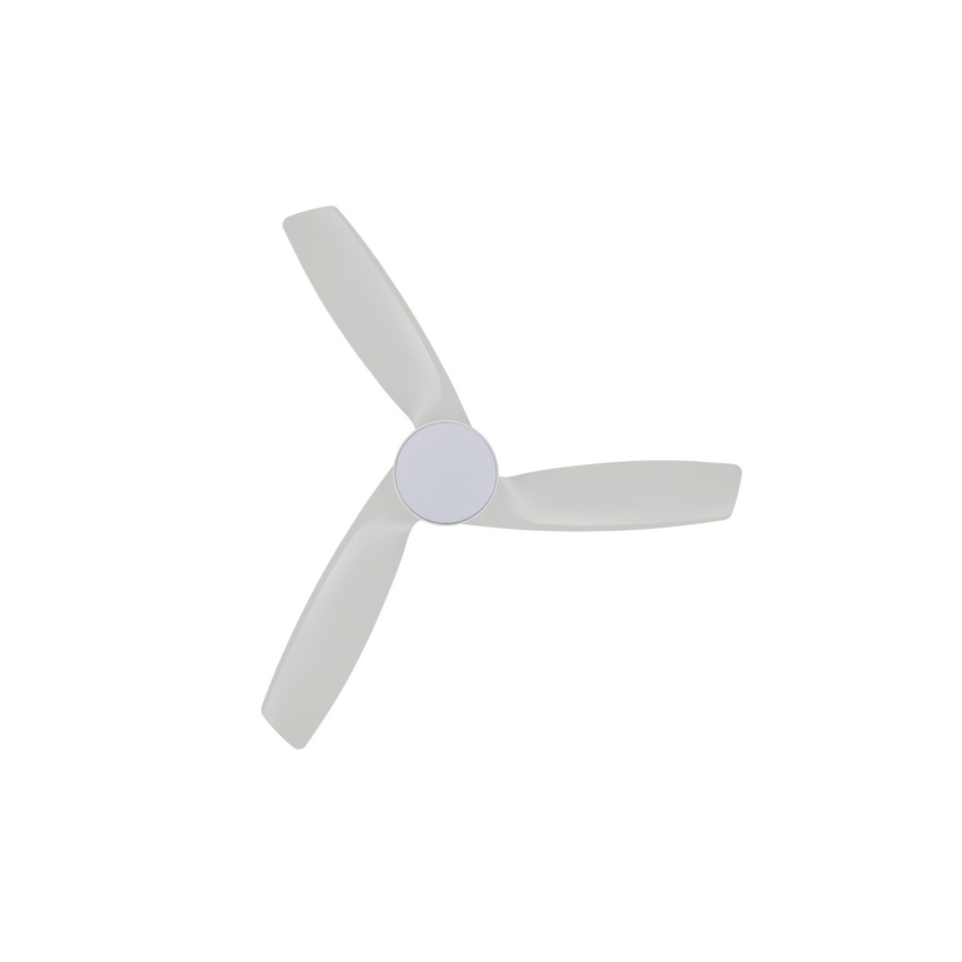Lucci Air 513073 - LED-dæmpbar loftventilator BRONX LED/18W/230V 3000/4000/6000K Ø 132 cm hvid + fjernbetjening