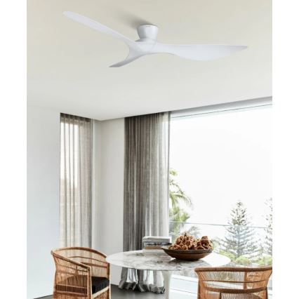 Lucci Air 514030 - Loftventilator KOTARA Ø 137 cm hvid + fjernbetjening