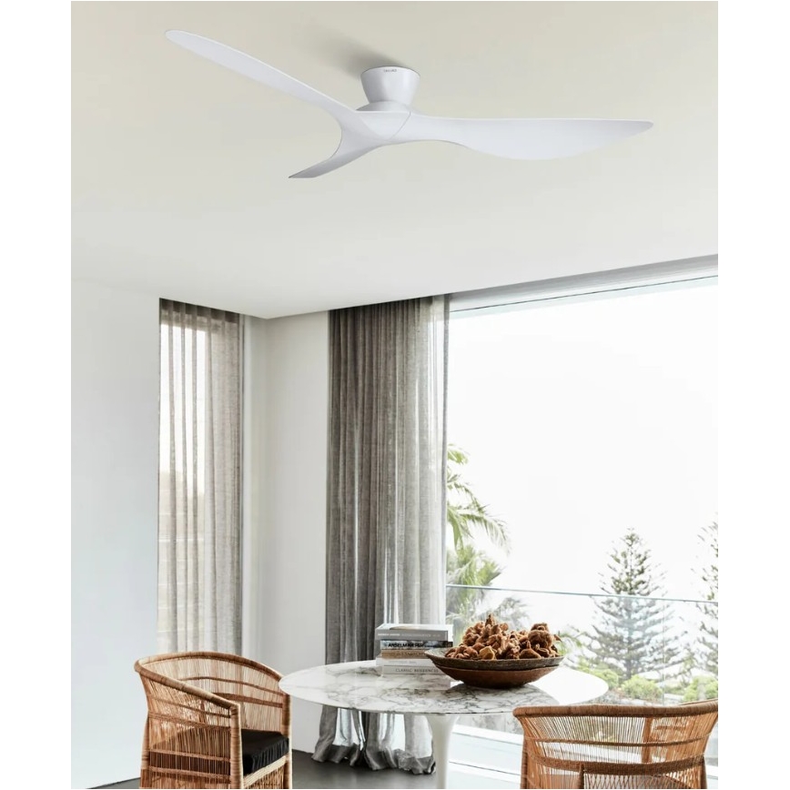 Lucci Air 514030 - Loftventilator KOTARA Ø 137 cm hvid + fjernbetjening