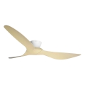 Lucci Air 514031 - Loftventilator KOTARA Ø 137 cm beige/hvid + fjernbetjening