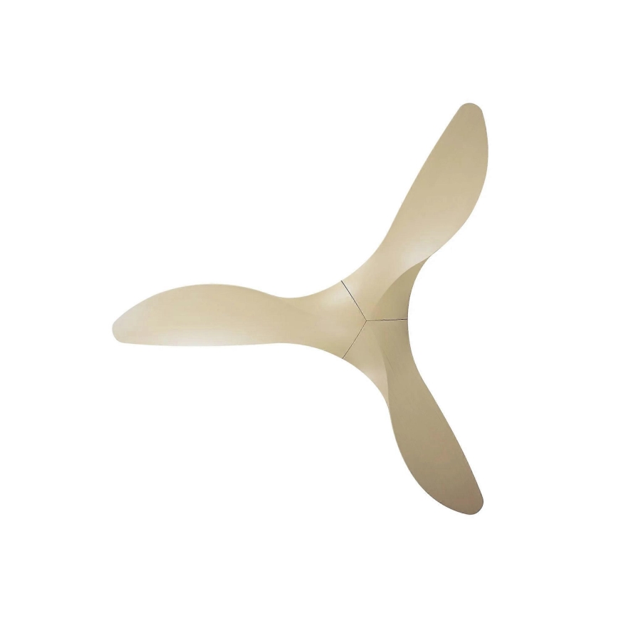 Lucci Air 514031 - Loftventilator KOTARA Ø 137 cm beige/hvid + fjernbetjening