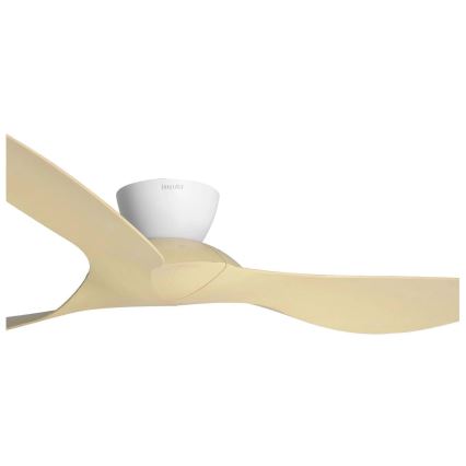 Lucci Air 514031 - Loftventilator KOTARA Ø 137 cm beige/hvid + fjernbetjening