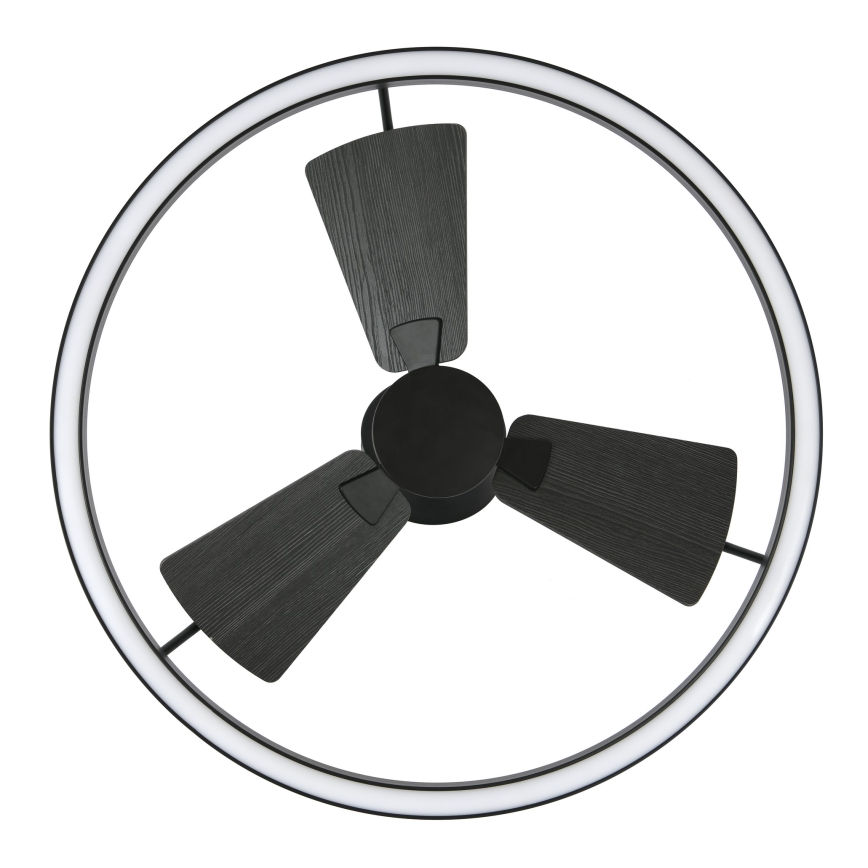 Lucci Air 516124 - LED loftventilator dæmpbar CESSNA LED/36W/230V 3000/4000/5000K sort + fjernbetjening