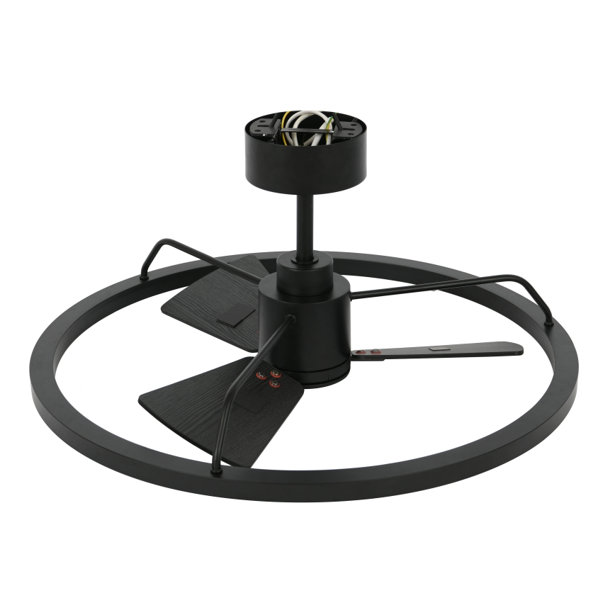 Lucci Air 516124 - LED loftventilator dæmpbar CESSNA LED/36W/230V 3000/4000/5000K sort + fjernbetjening