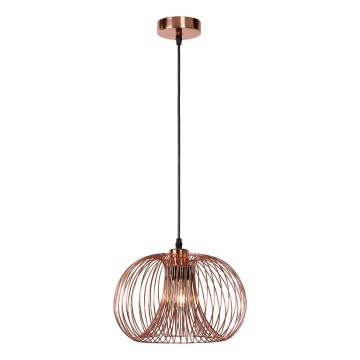 Lucide 02400/30/17 - Pendel VINTI 1xE27/60W/230V kobber