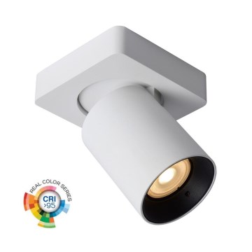 Lucide 09929/05/31 - LED spotlampe dæmpbar NIGEL 1xGU10/5W/230V hvid CRI 95