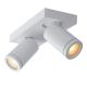 Lucide 09930/10/31 - LED spotlampe dæmpbar TAYLOR 2xGU10/5W/230V IP44