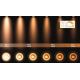 Lucide 09930/20/30 – LED spotlampe dæmpbar TAYLOR 4×GU10/5W/230V IP44