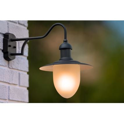 Lucide 11871/01/30 - Udendørs væglampe ARUBA 1xE27/60W/230V IP44