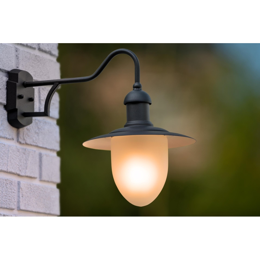 Lucide 11871/01/30 - Udendørs væglampe ARUBA 1xE27/60W/230V IP44