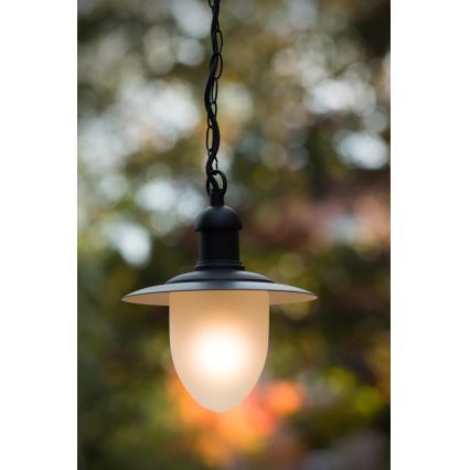 Lucide 11872/01/30 - Udendørs pendel lys ARUBA 1xE27/60W/230V IP44