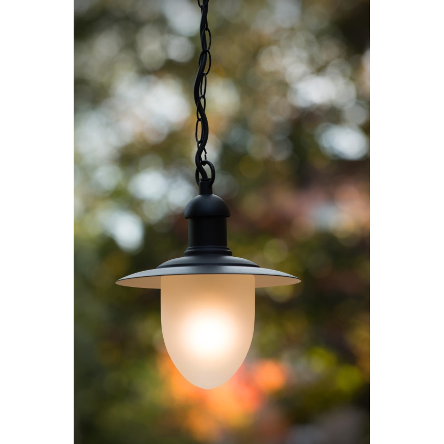 Lucide 11872/01/30 - Udendørs pendel lys ARUBA 1xE27/60W/230V IP44