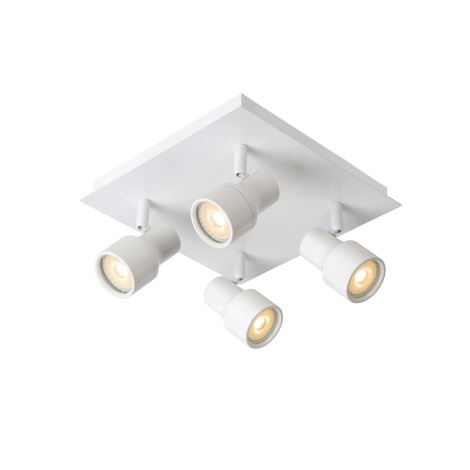 Lucide 17948/20/31 - LED Dæmpbar badeværelse spotlampe SIRENE-LED 4xGU10/4,5W/230V IP44
