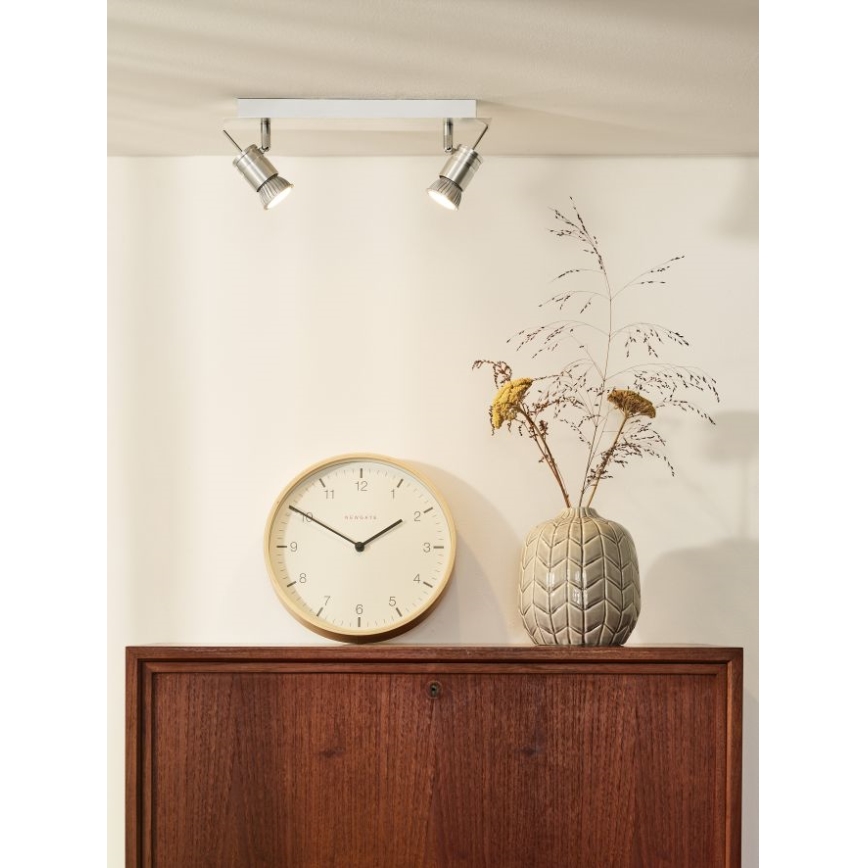 Lucide 17990/10/12 - LED spotlampe TWINNY-LED 2xGU10/4,5W/230V mat krom