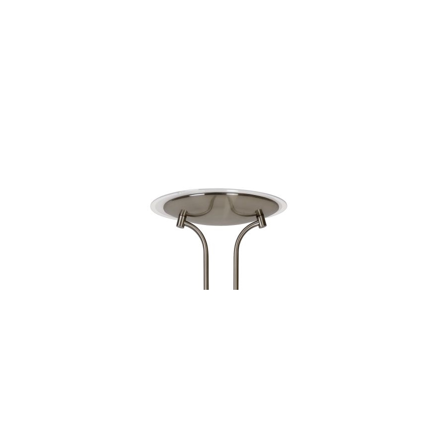 Lucide 19792/24/12 - LED gulvlampe CHAMPION-LED 1xLED/20W/230V+1xLED/4W/230V