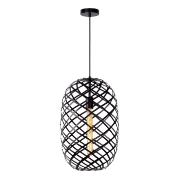 Lucide 21417/32/30 - Pendel WOLFRAM 1xE27/60W/230V sort