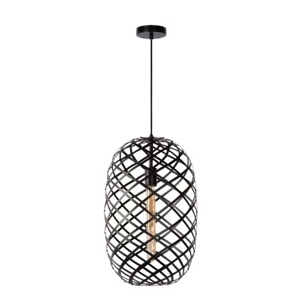 Lucide 21417/32/30 - Pendel WOLFRAM 1xE27/60W/230V sort