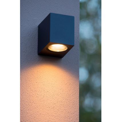 Lucide 22860/05/30 - Udendørs LED væglampe dæmpbar ZORA 1xGU10/5W/230V IP44