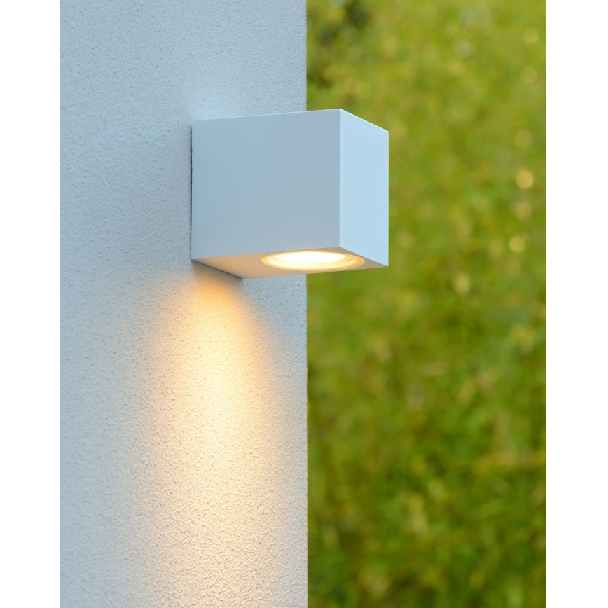 Lucide 22860/05/31 - Udendørs LED væglampe dæmpbar ZORA 1xGU10/5W/230V IP44