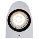 Lucide 69801/02/31 - Udendørs væglampe ZARO 2xGU10/35W/230V IP44 hvid