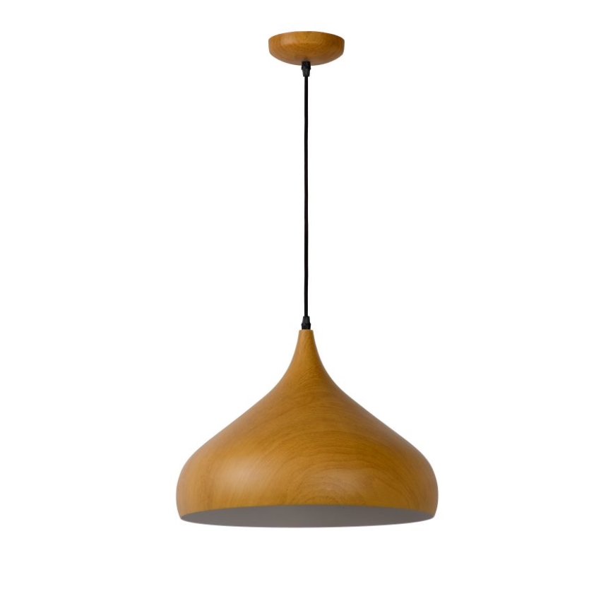 Lucide 76360/01/72 - Pendel WOODY 1xE27/60W/230V 42 cm