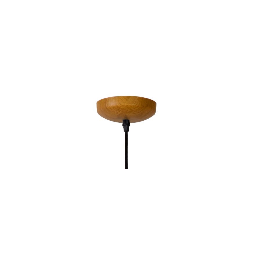 Lucide 76360/01/72 - Pendel WOODY 1xE27/60W/230V 42 cm