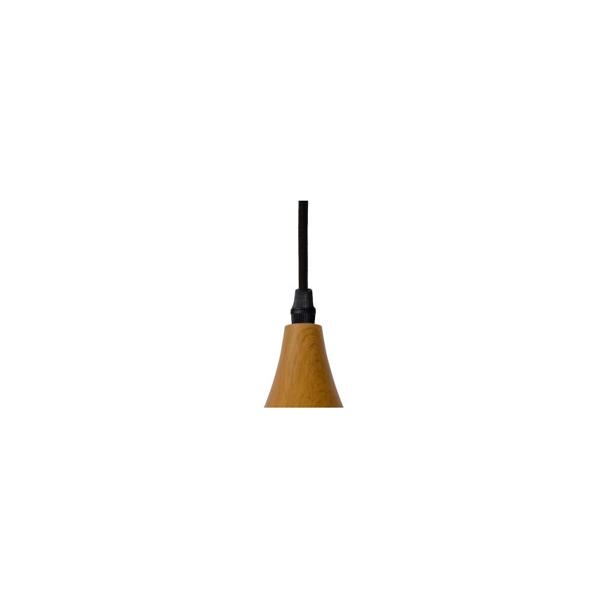 Lucide 76360/01/72 - Pendel WOODY 1xE27/60W/230V 42 cm