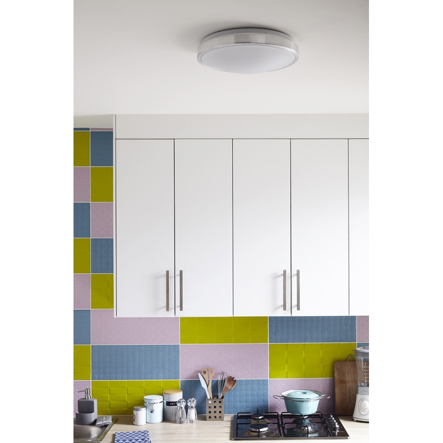 Lucide 79166/19/12 - LED loftlampe til badeværelse dæmpbar CASPER LED/19W/230V IP44