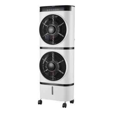 Luftkøler 125W/230V, hvid med fjernbetjening