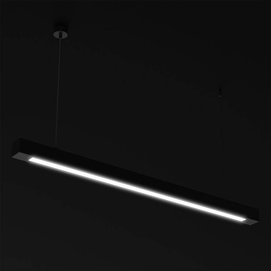 Loftlampe på kabel LUNGO T8 1xG13/18W/230V sort