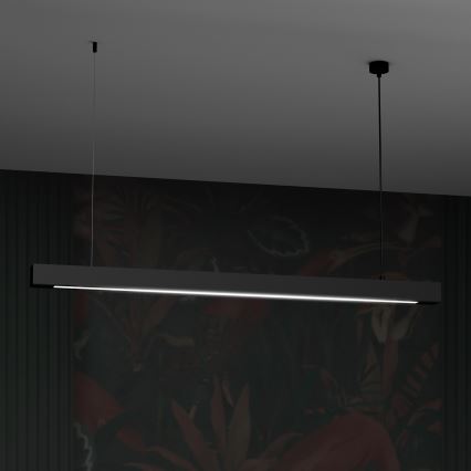 Loftlampe på kabel LUNGO T8 1xG13/18W/230V sort