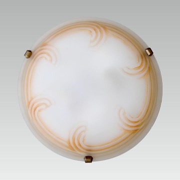 Luxera 1466 - Reservedele glas til loftlampe POMPEII E27