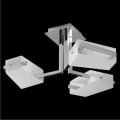 Luxera 1595 - Reservedele glas til RONDA G9 lysekrone