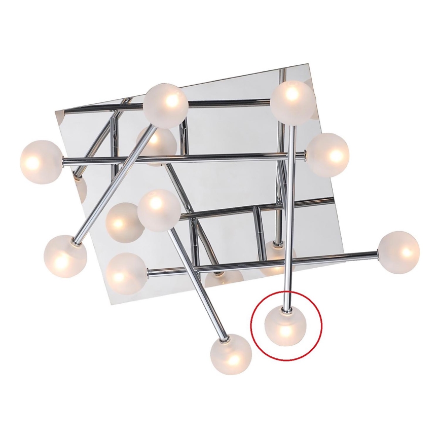 Luxera 17101 - Reservedele til lysekrone OLIVIA G4
