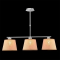 LUXERA 18066 - Lysekrone COMBO 3xE27/60W beige